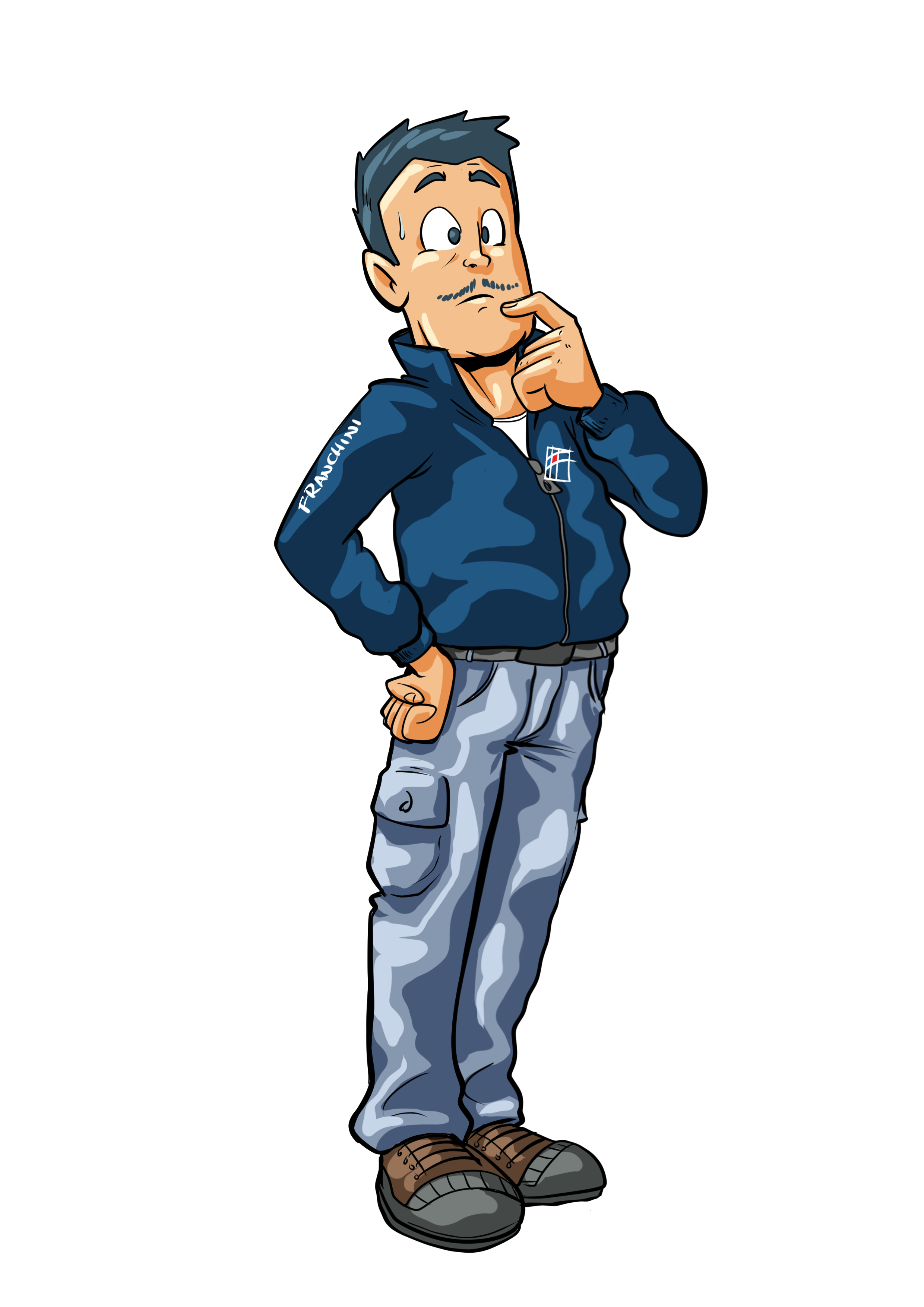 Frank Franchini confuso