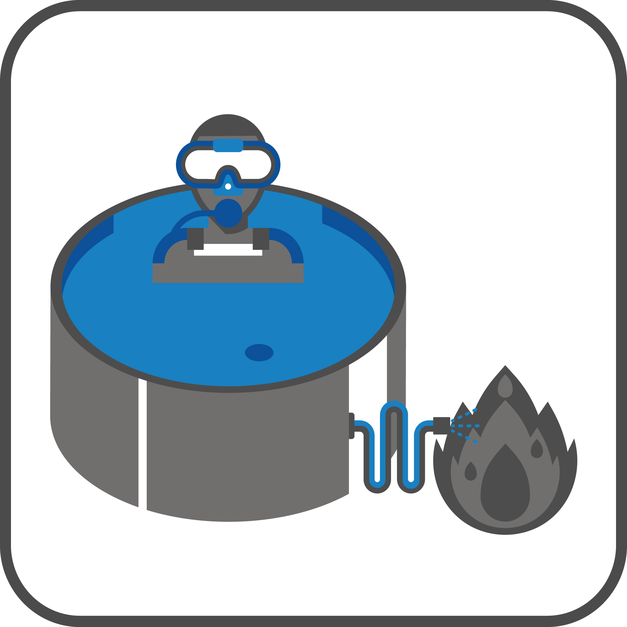 Pulizia vasche antincendio