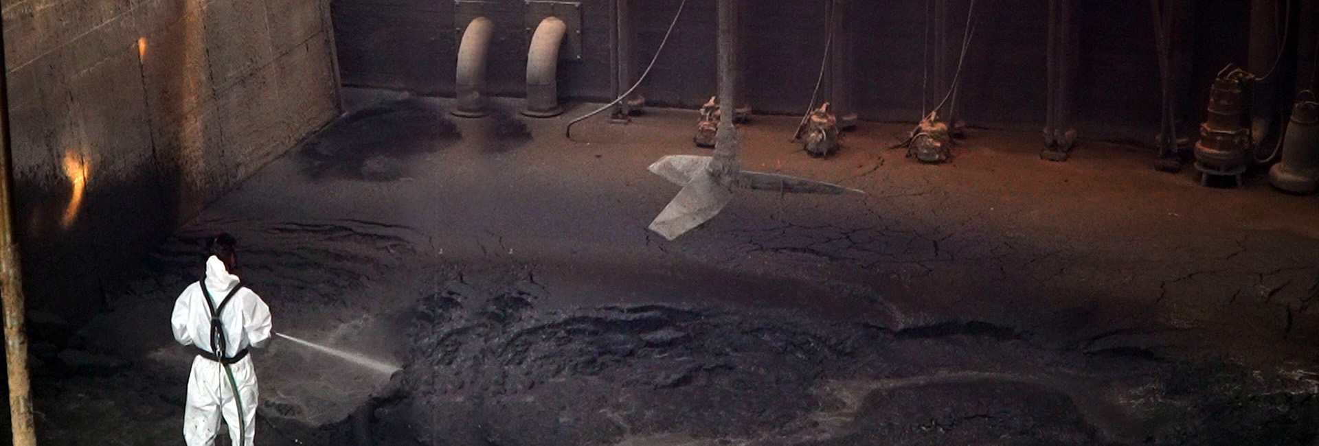 Bonifica vasche e lagune