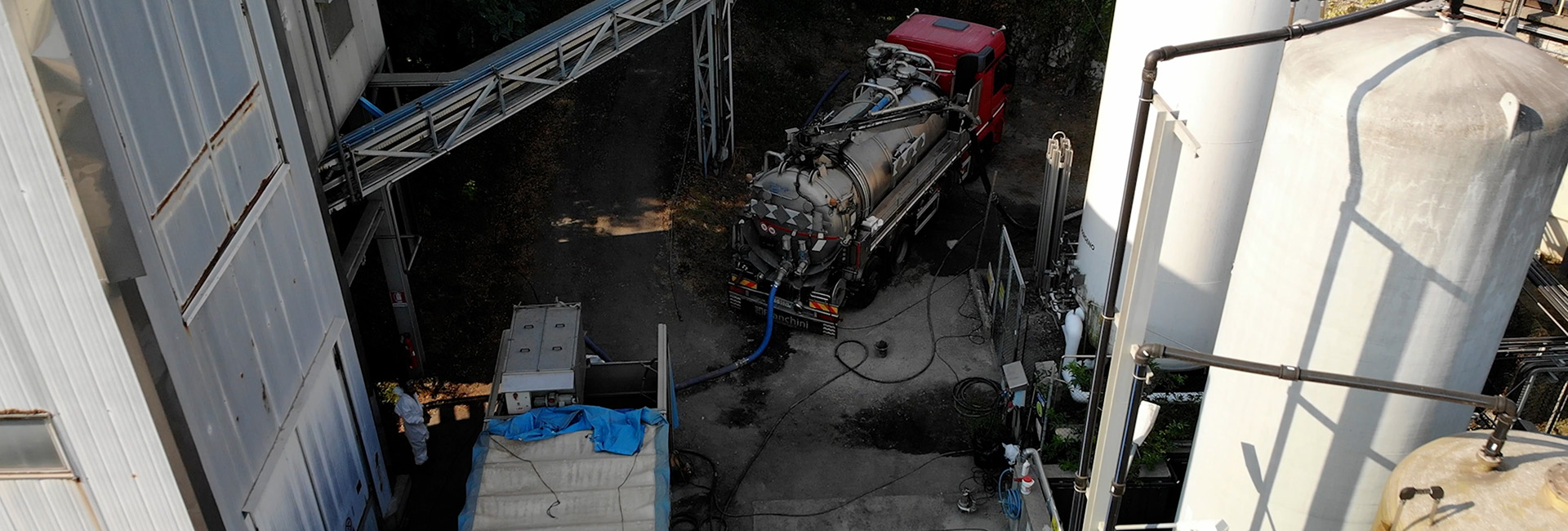 Pulizia serbatoi combustibili